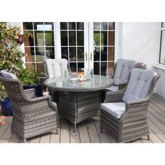 Garden & Outdoor Furniture Mercer Supernova Luna Patio Dining Set