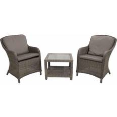 Garden & Outdoor Furniture Royalcraft Paris 2 Imperial Companion Outdoor Lounge Set