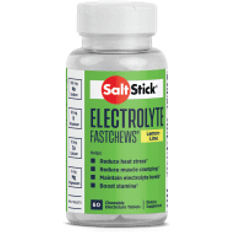 SaltStick Vitaminer & Kosttilskud SaltStick Fastchews Lemon 60ct Elektrolyttabletter med Citron og Lime