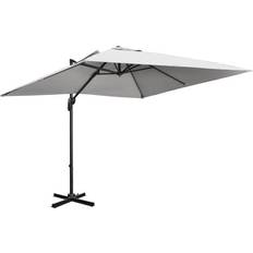 Best Parasols OutSunny 2.7 2.7 m Cantilever Parasol Garden Umbrella Cross Base