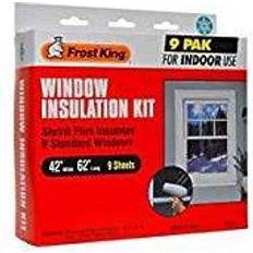 Window Film Frost King Clear V73/9H Indoor Shrink Kit 42 62-Inch 9-Pack Window Film