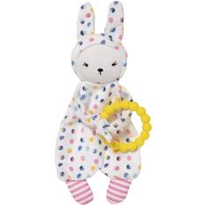 Manhattan Toy Cherry Blossom Days Baby Bunny Soothing Mini Blankie with Removable
