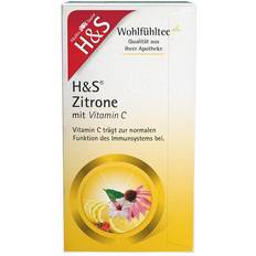 Haustiere H&S Zitrone Vitamin C Filterbeutel 20x2.5 Gramm