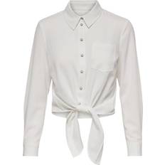 Dame - Polyamid Bluser Only Lecey Blouse - OffWhite