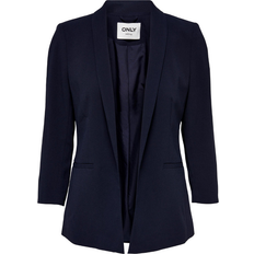 Only Safron Shawl Lapel Blazer - Blue/Night Sky