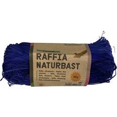 Goedkoop Garens Folia, Geschenkverpackung, Bringmann Naturbast Raffia 50g Ultramarin