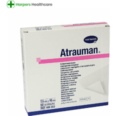 Pronto Soccorso Hartmann Atrauman Garza 7.5x10cm 10 Pezzi