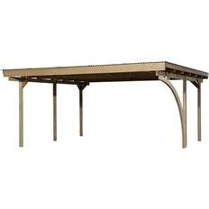 Weka Double carport 616 A (616.5050.40.10) (Gebäudefläche )