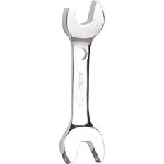 Ring Slogging Spanners Wrench: Alloy Steel, Chrome, 7/16 4 Overall Lg, Offset - 1 Each 7/16" Ring Slogging Spanner