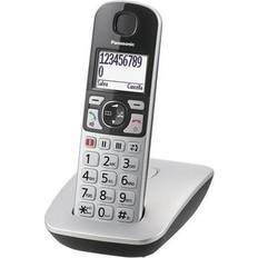 Panasonic Teléfonos Fijos Panasonic KX-TGE510JTS teléfono Teléfono DECT Identificador de llamadas Plata