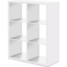 Holzfaser Regale Finori Regal White Book Shelf 107cm