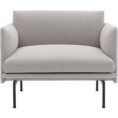 Muuto Outline Lænestol Clay 12 Loungestol