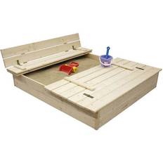 Hink med lock Jabo Sandbox with Bench