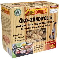 Grillanzünder Favorit öko holzwolle grillanzünder kaminanzünder anzündwolle fsc siegel 120stk