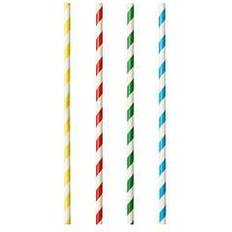 Festartikler Papstar 87512 Forskellige Farver 21 cm 8 mm 100 Stk 160 mm