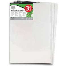 Canvas Daler-Rowney Simply Stretched Canvas Triple Pack 40cm x 60cm