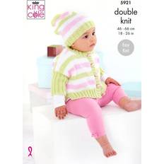 King Cole Jacket, Hat and Top Cherished DK 5921