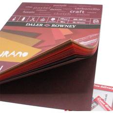 Papeles Daler-Rowney Murano Pastel Paper Pad Warm Colours 16inchx12inch