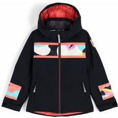 Black Shell Jackets Children's Clothing Spyder Girls' Mila Insulated Jacket Black