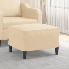 vidaXL 60x50x41 stof Fodskammel
