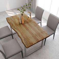 vidaXL Solid Acacia Dining Table