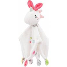 Fehn Couettes Fehn Aiko & Yuki couverture câline licorne 30 cm blanc