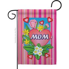 Polyester Garden Decorations Breeze Decor 13 Mom Mother's Day Garden Flag