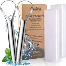 Wide-head Tongue Scraper 2 Pack
