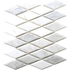 Marble Mosaic Tiles Emser Tile M05WINT1013MDI Marble Diamond Mosaic Wall Marble