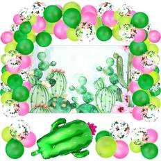 Birthdays Balloon Arches 72 pieces cactus party decorations cactus birthday party supplies cactus ball