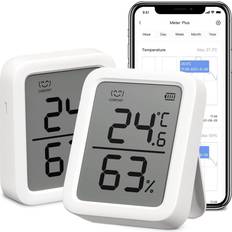 SwitchBot Indoor Thermometer Hygrometer 3 Pack