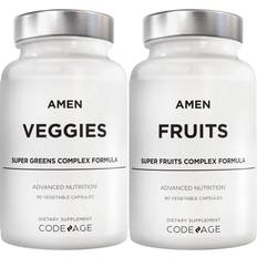 Codeage Amen Fruits + Veggies Super Daily Complex Formula Bundle