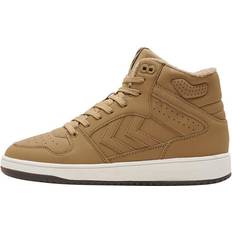 Hummel Schuhe Hummel Sneaker Braun Flacher Absatz