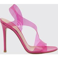 Gianvito Rossi Sloffen en Sandalen Gianvito Rossi Metropolis Plexi Slingback Sandals - 105mm