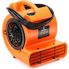 Orange Floor Fans Dryser Mini Air Mover 1/12 HP