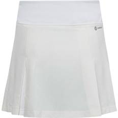 Poliestere Gonne adidas Girl's Club Tennis Pleated Skirt - White (HS0542)