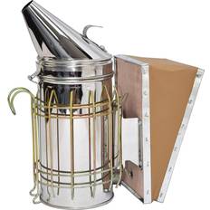 Vivo Stainless Steel Bee Smoker with Heat Shield, Beekeeping BEE-V001