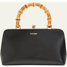 Jil Sander Goji Bamboo Mini Skuldertaske - Sort