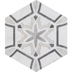 Porcelain Tiles Affinity Tile Mazzo Hex FACMZXD4 24.8x21.6