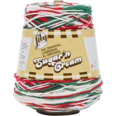 Spinrite Lily Sugar'n Cream Yarn Cones-Mistletoe -103002-2716