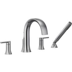Faucets Moen TS984 Doux Widespread Deck Mounted Roman Gray