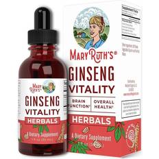 Vitality kosttilskud MaryRuth Organics Ginseng Vitality Urte Dråber 30 ml