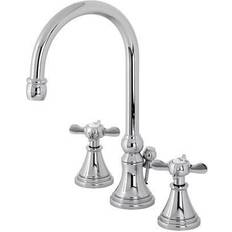 Kingston Brass KS2981BEX Essex Widespread Bathroom Faucet Polished Chrome