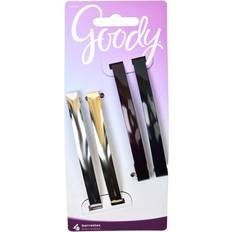 Goody Classic Metal Domed Barrettes 3-1/4 inches [2 Pack