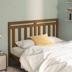 Pine Headboards vidaXL Honey Brown Solid Wood Pine Brown Headboard