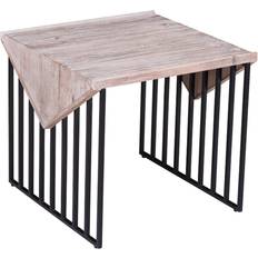 Gray Nesting Tables Benjara 20.5 Corner Nesting Table