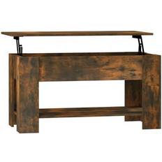 vidaXL Smoked Oak 101 x 49 x 52 cm Coffee Table