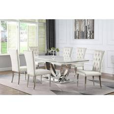 Gray Tables Coaster Kerwin 7-piece Dining Set 2