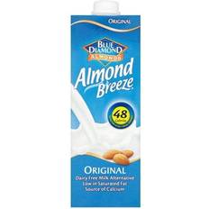 Cheap Milk & Plant-Based Drinks Blue Diamond Breeze Long Life Original Milk