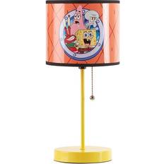 Metal Lighting Idea Nuova Kids Spongebob Stick with Pull Chain Table Lamp